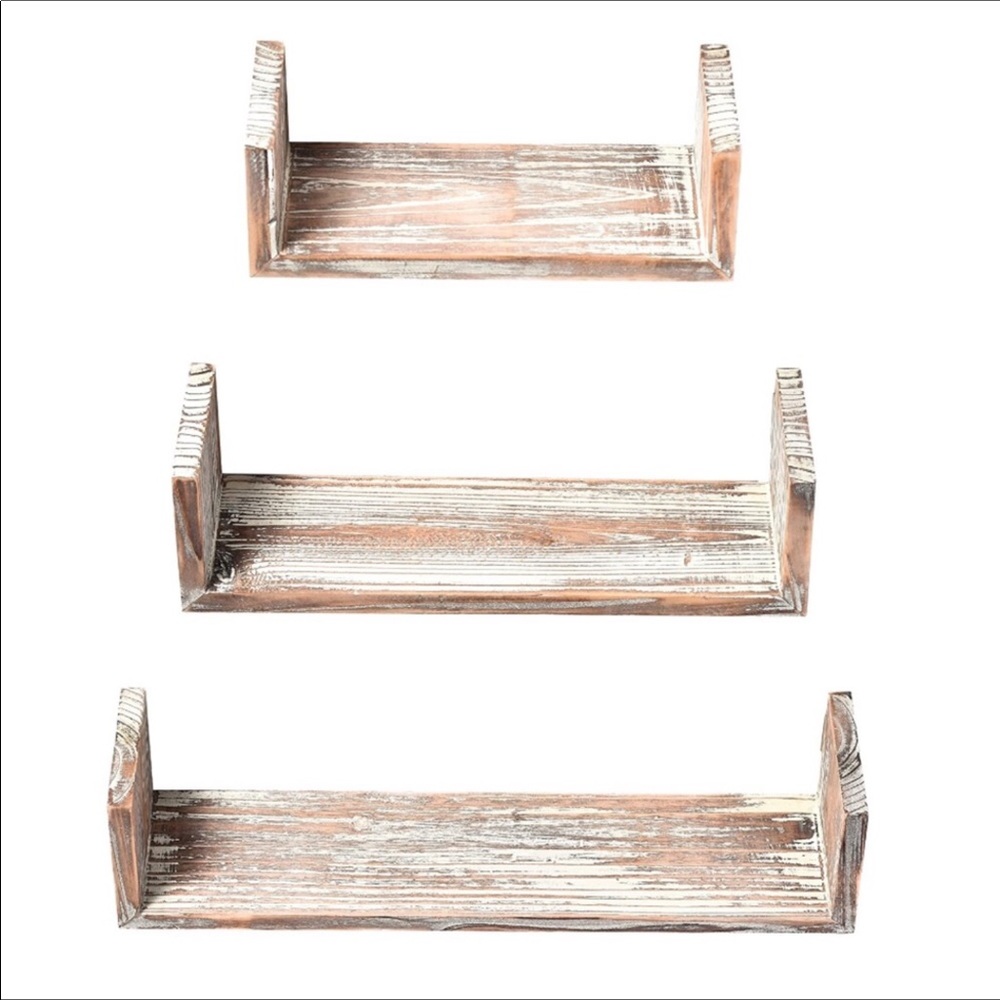 🎀 Wood Floating Shelves 🎀 - Picture 4 of 5